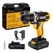  Аккумуляторная дрель-шуруповерт DEKO Sharker 16V (083-1108) 