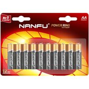  Батарейка Nanfu LR6-10B AA (10шт) 