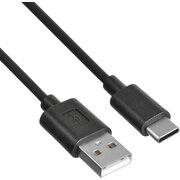 Кабель KINGPRICE KP-USBAC-3A-1m USB Type-C(m)-USB (m) 1м 3A черный 
