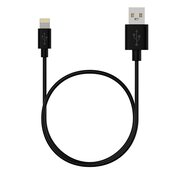  Кабель Maxvi MC-03 black USB-A-Lightning 
