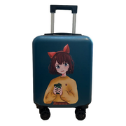  Чемодан для детей LATS 674 Аниме 2 синий 