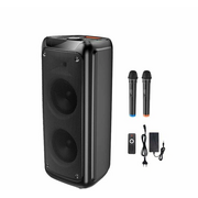  Портативная колонка HOCO DS53 Flame light BT speaker черный 