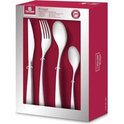  Набор столовых приборов Rondell Bridget RD-1854, 24предм стальной 