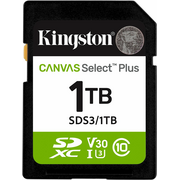  Карта памяти Kingston Canvas Select Plus SDS3/1TB SDXC 1TB V30 w/o adapter 
