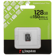  Карта памяти Kingston Canvas Select Plus SDCS3/128GBSP microSDXC 128GB V10 A1 w/o adapter 