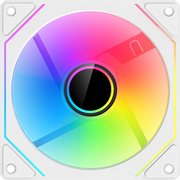  Вентилятор XASTRA FM120W ARGB reverse single pack 120x120x25мм (Infinity lighting effect, ARGB, PWM, white) Box 