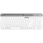  Клавиатура Logitech K580 (920-010623) белый/серебристый USB беспроводная BT/Radio slim Multimedia 