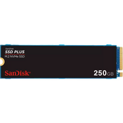  SSD SanDisk Plus (SDA3N-250G-G26) M.2 2280 NVMe 250Gb, 2400MBs/1500MBs TBW 40, 1 year 