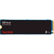  SSD SanDisk Plus (SDA3N-2T00-G26) M.2 2280 NVMe 2Tb, 3200MBs/3000MBs TBW 100, 1 year 