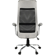  Кресло руководителя HELMI Stylish 318582 сетка/ткань, черный/серый/бежевый 