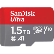  Карта памяти SanDisk Ultra SDSQUAC-1T50-GN6MN microSDXC 1,5TB Class 10, UHS-I, R 150 МБ/с, адаптер 