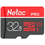  Карта памяти Netac P500 Ultra (NT02P500ULT-032G-S) microSDHC 32GB (без SD адаптера) 100MB/s 