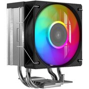  Кулер SAMA X30L (X30-XXWAYXOX-G) (180W, 4-pin PWM, 133.5mm, 3x6mm, ARGB, 1x100mm, 50.1CFM, 35.2dBA, 2600RPM, S 1851/1700/1200) 