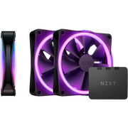  Кулер NZXT F120 RGB Duo Triple Pack (RF-D12TF-B1) (120x120x25mm, 4-pin PWM, 48.58CFM, 29dBA, 1800RPM, White, 3pcs) 