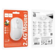  Мышь HOCO GM42 Platino 2.4G wireless mouse белый 