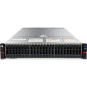  Сервер Gooxi SR201-D25RE-G2 2U, 2x Socket SP5, 24xDDR5, 25x2.5" SATA/SAS, 12Gb/s SAS expander, 2x2.5" rear SAS/SATA, 2x2.5" rear NVMe, 2хM.2 NVMe 2280 