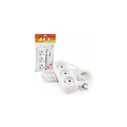  Сетевой удлинитель LUX У3-Е-10 3-местный с з/к (250В/16а/10м) 