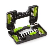  Отвёртка цанговая Дело Техники 786137 для точных работ с битами 1/8'' 37 предметов 