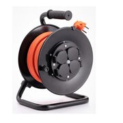  Сетевой удлинитель Buro BU-PSR4.40/G-20 40м, 4 розетки оранжевый 