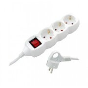  Удлинитель СТАРТ 4607175852722 3 розетки С/У S 3x3-ZDV с заземлением и защитой от детей сечение провода 3х0,75мм2, длина провода 3м 