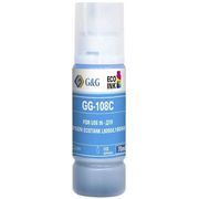  Чернила G&G GG-108C C13T09C24A голубой70мл для Epson Ecotank L8050/L18050 