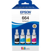  Чернила EPSON C13T66464A для L100 4-Colour multipack 