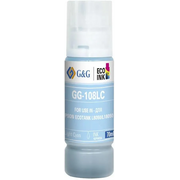  Чернила G&G GG-108LC C13T09C54A светло-голубой70мл для Epson Ecotank L8050/L18050 