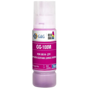  Чернила G&G GG-108M C13T09C34A пурпурный70мл для Epson Ecotank L8050/L18050 
