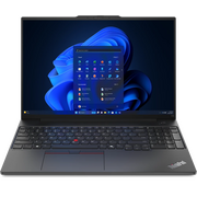  Ноутбук Lenovo ThinkPad E16 G2 (21M6S1F000) Ryzen 7 7735U 16Gb SSD512Gb AMD Radeon Graphics 680M 16" IPS WUXGA (1920x1200) без ОС black WiFi BT Cam 
