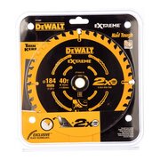  Диск пильный DeWalt DT10303-QZ по лам./ДСП d-184мм d(посад.)-16мм (торцовочные пилы) 