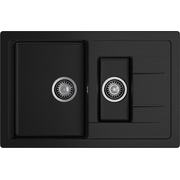  Кухонная мойка GRANFEST Quadro Q-775KL black 