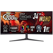  Монитор Acer Nitro XZ340CURX2bmiipphx (UM.CX0CD.201) черный 