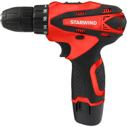 Дрель-шуруповерт аккумуляторная STARWIND CDT12-1.5/1S0 
