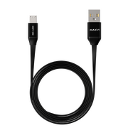  Кабель Maxvi MC-15M black, USB-A-microUSB, 2A 