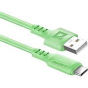  USB кабель DEFENDER F207 TypeC (87106GRN) 1м 2.4А green 