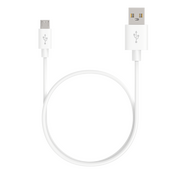  Кабель Maxvi MC-01 plus white USB-A-microUSB, 2A 