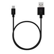 Кабель Maxvi MC-02 black USB-A-Type-C 