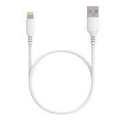 Кабель Maxvi MC-A03 white USB-A-Lightning 