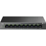  Коммутатор TP-Link LS109P (L2) 9x100Мбит/с 8PoE 8PoE+ 63W неуправляемый 