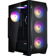  Корпус ZALMAN N7 Plus V2, ATX, Black, Window, 1xCombo (3.5” or 2.5”), 1 x 3.5”, 3 x 2.5”, 2xUSB2.0, 1xUSB3.0, Front 3x120mm RGB, Rear 1x120mm RGB 