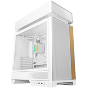  Корпус Deepcool CL6600 WH без БП, боковое окно (закаленное стекло), 360 СЖО и 2x120мм ARGB вентилятор снизу, белый, ATX 