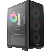  Корпус Ocypus Gamma C60 BK ARGB, ATX, USB3.0*1+USB2.0*2, Front 3x120mm ARGB, Rear 1x120mm ARGB 