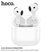  Наушники bluetooth HOCO EW85 True wireless ANC noise reduction BT headset белый 