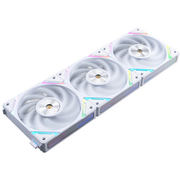  Комплект вентиляторов (3 шт.) 1STPLAYER XF7 White (XF7-WH-3IN1) / 120mm ARGB 3pin 5V PWM 4pin 12V 600-2000rpm 56.8cfm 33.12dBA 