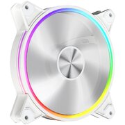  Вентилятор 1STPLAYER FO7-14 White (FO7-14-WH) / 140mm ARGB 3pin 5V PWM 4pin 12V 700-1800rpm 76.25cfm 36.64dBA / Bulk 