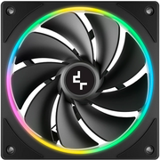  Вентилятор DEEPCOOL FL12R SE 120x120x25мм Reverse (PWM, ARGB, черный, 400-1500об/мин) Color Box 