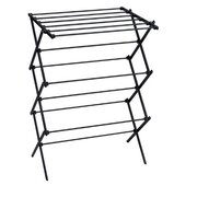  Сушилка для белья Laima Home 700473 Ladder Black раскладная 4 уровня, 10 метров 