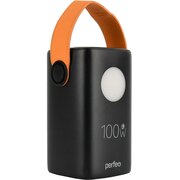  Powerbank Perfeo PF_E2268 Moon 100W 60000 mAh/LED дисплей/PD+QC 3.0/2Type-C/3 USB max 100W/Black 