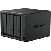  Сетевое хранилище Synology DS1525+ (5x2.5"/3.5" SATA, 2хM.2 2280 NVMe SSD, Ryzen V1500B-2.2GHz, 8GB DDR4, 2x2,5 Гбит/с) 