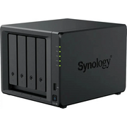  Сетевое хранилище Synology DS925+ (4x2.5"/3.5" SATA HDD/SSD, AMD Ryzen R1500B/4x2.2GHz, 4GB DDR4, 2x1 Гбит/с, 2xUSB) 